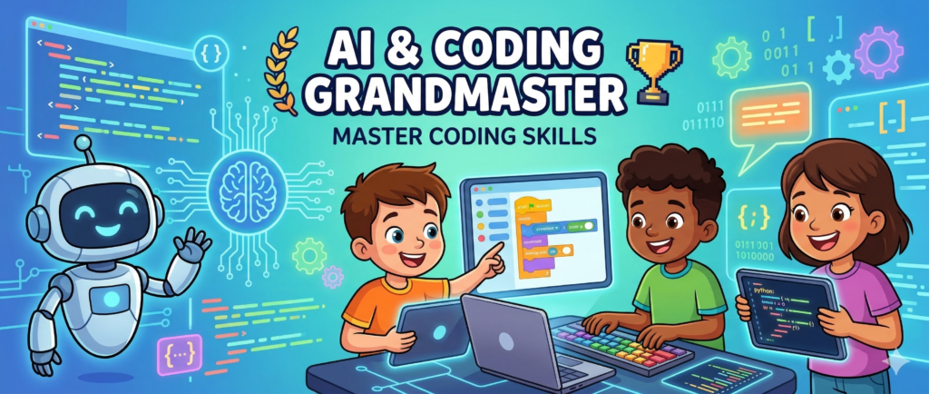 AI & Coding Grandmaster: Master Coding Skills course illustration